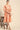 Rayon Fabric Casual Wear Solid Peach Color Printed Kurti
