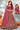 Pink Color Embroidered Work Soothing Bridal Velvet Lehenga Choli