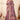 Pink Color Thread Work Art Silk Fabric Sangeet Wear Saree