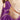Art Silk Fabric Wedding Wear Purple Color Fancy Thread Work Saree