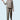 Exclusive Grey Designer Fancy Fabric Readymade Co Ord Set