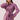 Exclusive Purple Color Relaxed Readymade Co Ord Set