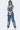 Exclusive Blue Fancy Fabric Embroidered Readymade Co Ord Set