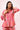 Exclusive Printed Embellished Pink Color Shirt And Pant Readymade Co Ord Set