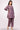 Exclusive Lavender Color Floral Print Fancy Fabric Readymade Co Ord Set