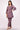 Exclusive Lavender Color Floral Print Fancy Fabric Readymade Co Ord Set