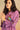 Exclusive Purple Cotton Fabric Printed V Neck Full Sleeves Readymade Co Ord Set