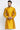 Mustard Color Silk Fabric Sangeet Wear Readymade Kurta For Men