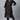 Casual Wear Black Color Crepe Fabric Plus Size Kurti With Bottom