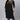 Casual Wear Crepe Fabric Plus Size Kurti With Bottom In Black Color