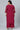 Daily Wear Crepe Fabric Maroon Color Plus Size Kurti With Bottom