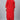 Daily Wear Red Color Plus Size Kurti With Bottom In Rayon Fabric