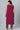 Wine Color Casual Fancy Readymade Plus Size Kurti With Bottom