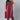 Wine Color Casual Fancy Readymade Plus Size Kurti With Bottom
