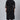 Black Color Casual Readymade Plus Size Kurti With Bottom