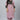 Pink Color Regular Wear Simple Readymade Plus Size Kurti With Bottom