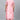 Pink Color Art Silk Fabric Regular Wear Readymade Plus Size Kurti With Bottom