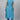 Teal Color Art Silk Fabric Daily Wear Readymade Plus Size Kurti With Bottom
