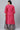 Pink Color Art Silk Fabric Casual Readymade Plus Size Kurti With Bottom