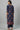 Navy Blue Color Crepe Fabric Casual Readymade Kurti With Bottom