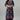 Navy Blue Color Crepe Fabric Casual Readymade Kurti With Bottom