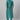 Teal Color Regular Wear Art Silk Fabric Readymade Top Bottom Set