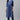 Regular Wear Blue Color Readymade Art Silk Fabric Top Bottom Set