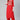 Regular Wear Red Color Readymade Top Bottom Set In Rayon Fabric