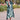 Festive Wear Hand Dyed Rayon Fabric Sea Green Color Kaftan Dress