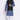 Blue Color Reception Wear Kurta Pyjama With Jacket In Cotton Fabric