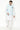 White Color Cotton Fabric Wedding Wear Kurta Pyjama With Jacket