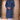 Cotton Fabric Festival Wear Vivacious Kurta Pyjama In Navy Blue Color