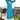 Rayon Fabric Cyan Color Printed Kurti Bottom