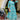 Floral Printed Work Sky Blue Color Kurti Bottom In Cotton Fabric