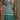 Attractive Teal Color Function Wear Readymade Digital Printed Kurti In Chinon Fabric