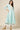 Printed Work Casual Wear Light Cyan Color stylish Anarkali Kurti In Cotton Fabric