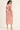 Pink Color Cotton Fabric Daily Wear Printed Work Chic Kurti With Belt