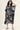 Casual Wear Rayon Fabric Black Color Soothing Kaftan