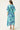 Rayon Fabric Casual Wear Cyan Color Stunning Printed Kaftan Kurti