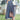 Cotton Fabric Blue Color Casual Wear Bright Top Bottom Dupatta Set