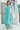 Creative Cotton Fabric Casual Wear Anarkali Style Top Bottom Dupatta Set In Cyan Color