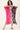 Rayon Fabric Printed Daily Wear Wonderful Kaftan In Pink Color