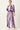 Riveting Rayon Fabric Casual Look Dyed Co Ord In Purple Color