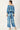 Aristocratic Blue Color Casual Look Dyed Co Ord In Rayon Fabric