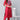 Beautiful Art Silk Fabric Kurti With Pant In Red Color