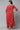 Appealing Cotton Fabric Top Bottom Dupatta Set In Red Color
