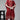 Flamboyant Rayon Fabric Kaftan With Bottom In Red Color