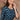 Festival Look Art Silk Fabric Blue Color Attractive Anarkali Style Kurti