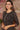 Black Color Intriguing Chinon Fabric Kurti
