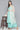 Rayon Trendy Sky Blue Color Top Bottom Dupatta Set